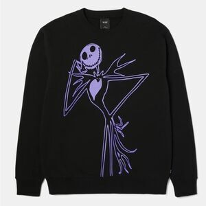 HUF Jack Skellington Crewneck Sweater
